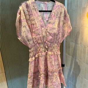 Alexis Pink Floral Mini Dress